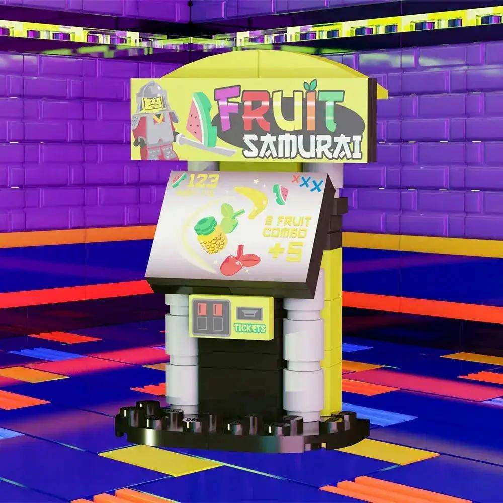 Fruit Samurai Arcade Building Set made using LEGO parts - B3 Customs - Image 3
