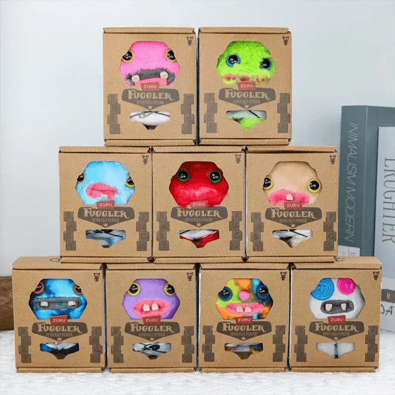 Fuggler Plush Monster Baby Ugly Toy With Oogah Screech - Image 2
