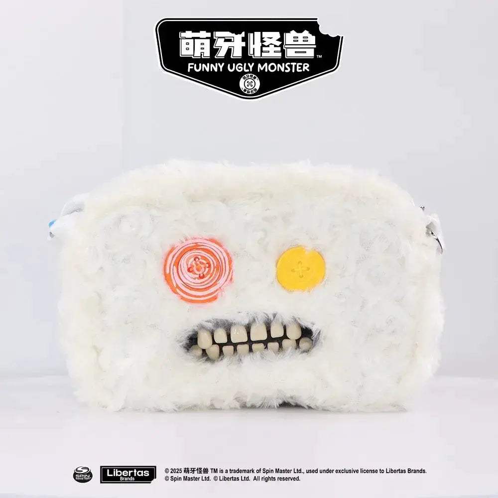 Fuggler Crossbody Plush Bag Tie Dye Ugly Cute Monster - Image 3