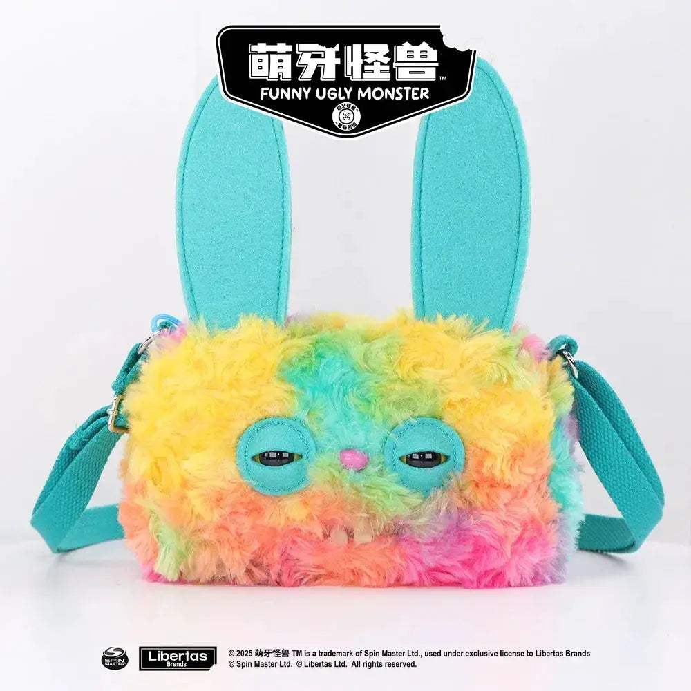 Fuggler Crossbody Plush Bag Tie Dye Ugly Cute Monster - Image 4