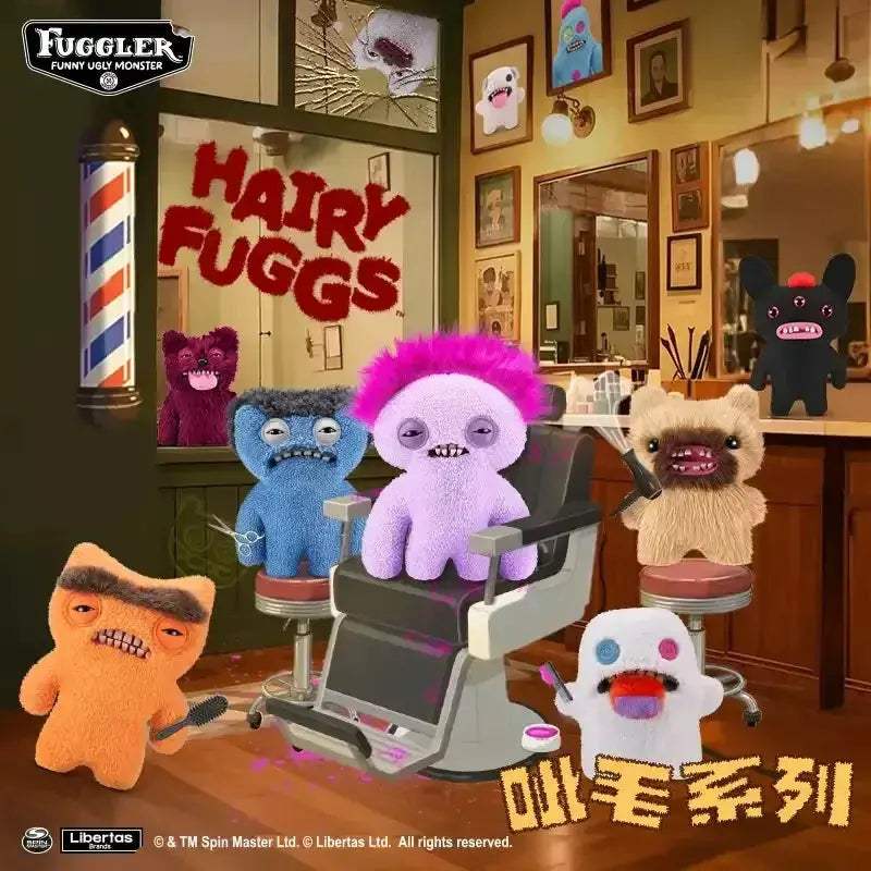 Fugglers Plush Doll Hairy Monster Toy For Kids Gift - Image 2