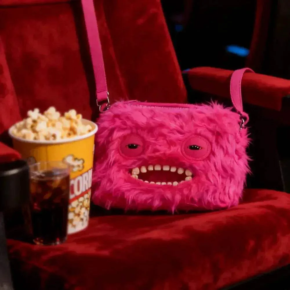 Fuggler Plush Crossbody Bag Ugly Tooth Monster with Chain Strap - Image 2