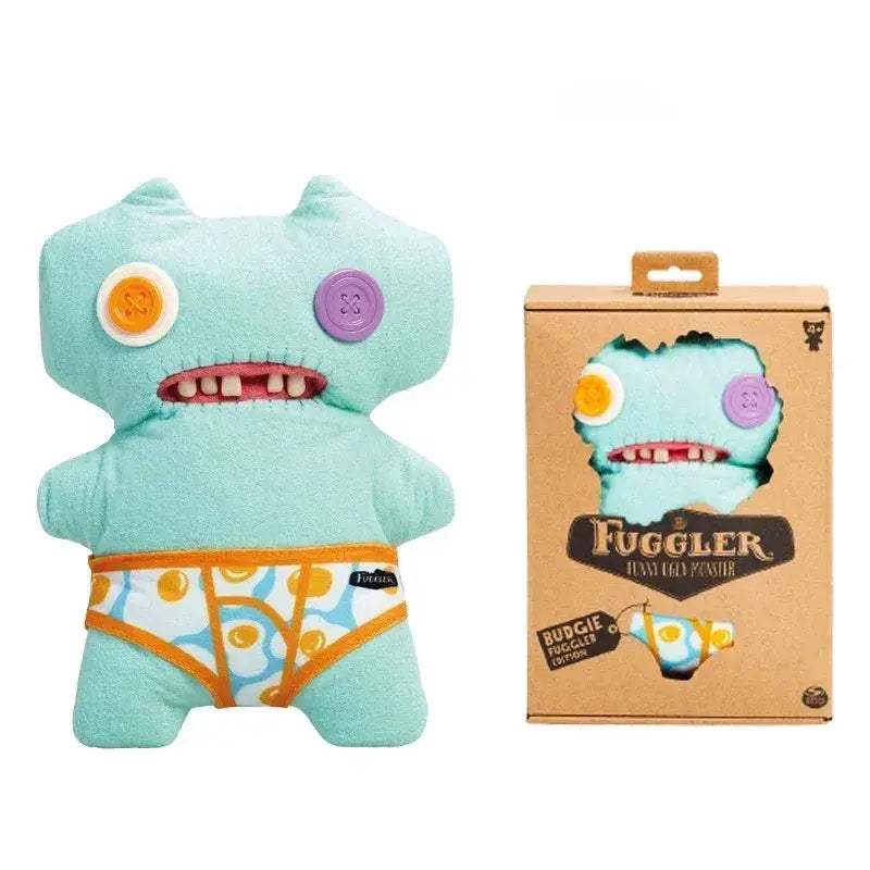 Fuggler Plush Monster With Wide Eyes Soft Stuffed Doll - Image 9