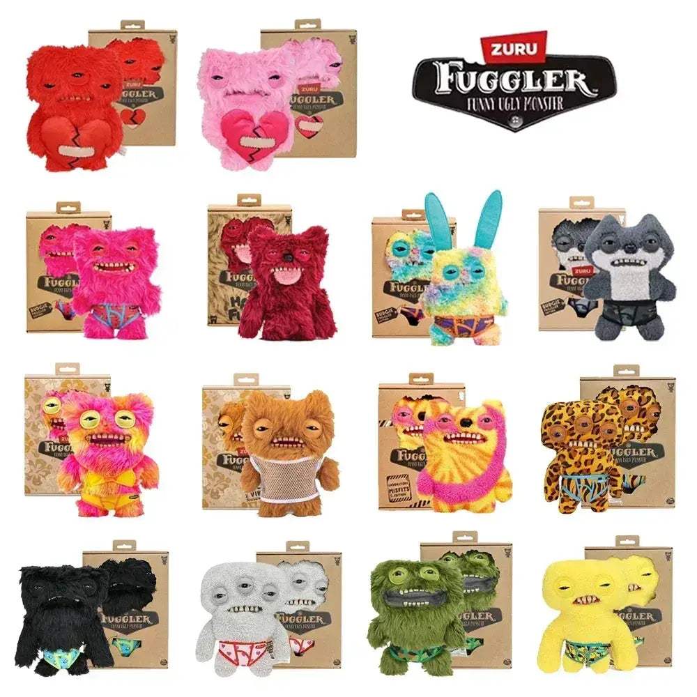 Fuggler Plush Toy 23cm Ugly Monster With Kawaii Charm