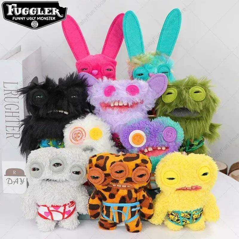 Fuggler Plush Toy Ugly Teeth Monster Cute Wide Eyed Gift - Image 2