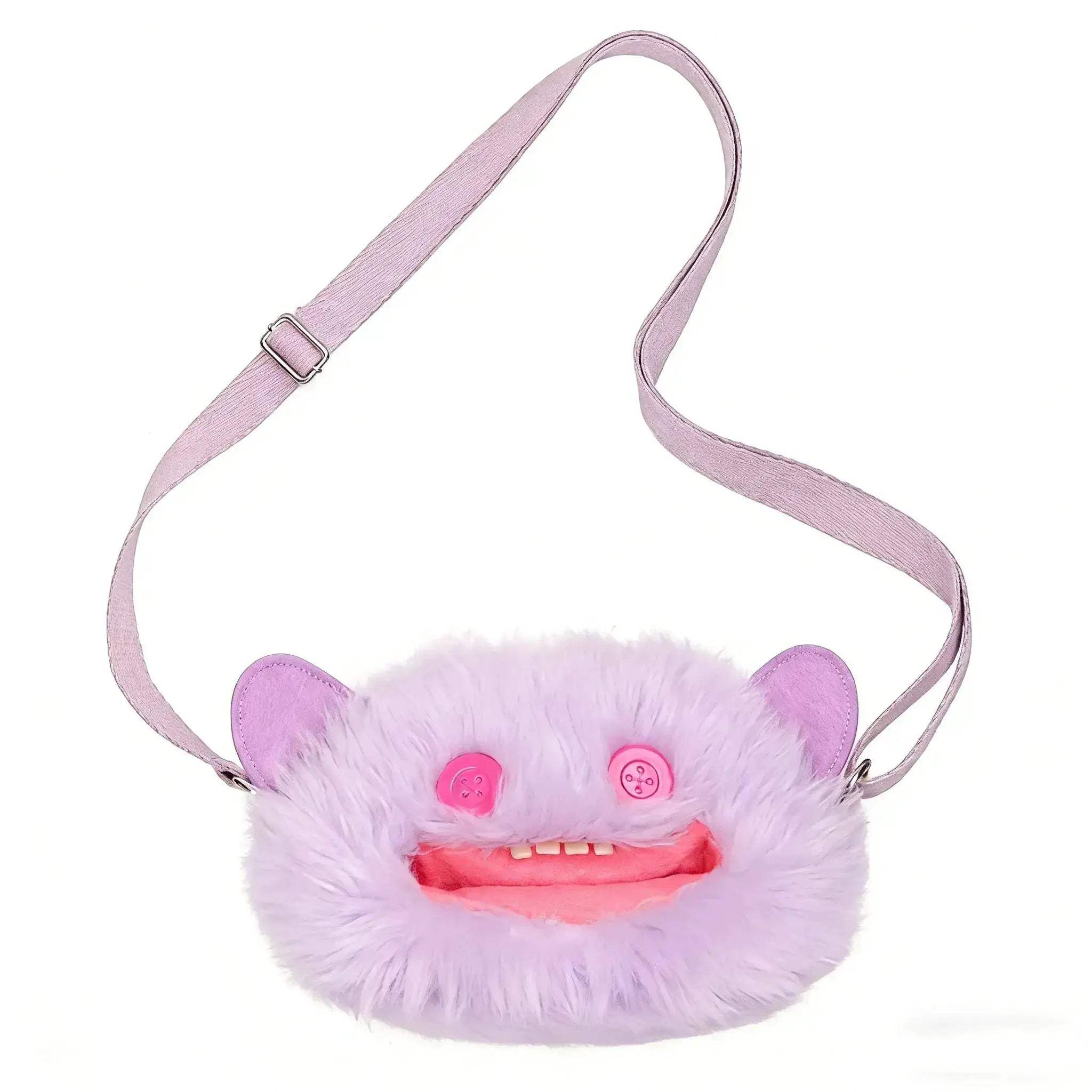Fuggler Ugly Monster Plush Crossbody Bag With Chain Strap - Image 9
