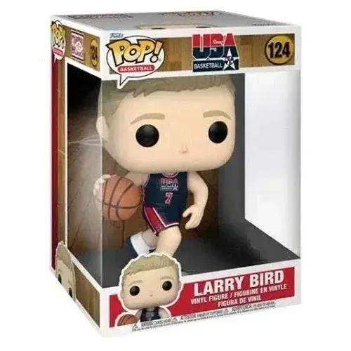 Funko Pop! Basketball 124 NBA Larry Bird (1992 Team USA Navy Jersey) 10-Inch Vinyl Figure