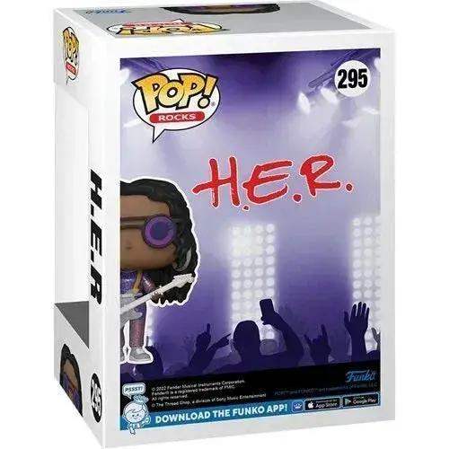 Funko Pop! Rocks 295 - H.E.R Vinyl Figure - Image 3