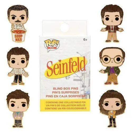 Funko Seinfeld Character Pop! Blind-Box Enamel Random Pin - (1) box with (1) Pin - Image 2