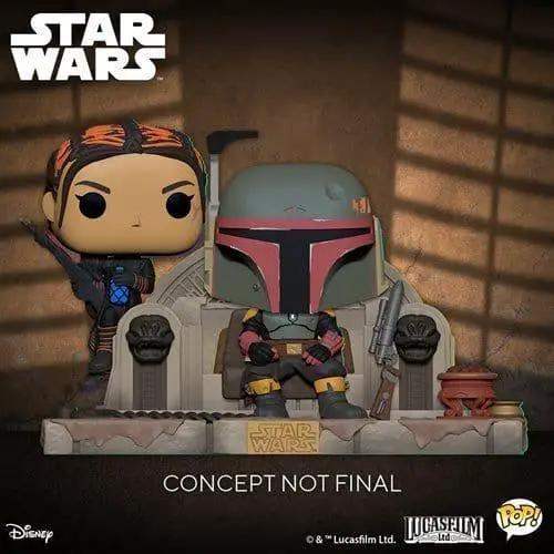 Funko Star Wars: The Mandalorian Boba Fett and Fennec Shand Pop! Moment - Image 3