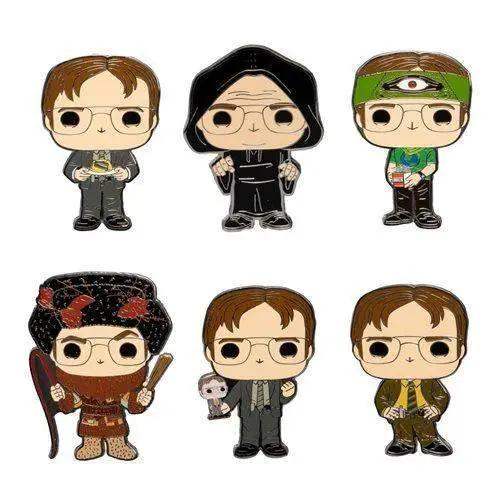 Funko The Office Dwight Schrute Disguises Pop! Blind-Box Enamel Random Pin - (1) box with (1) Pin - Image 3