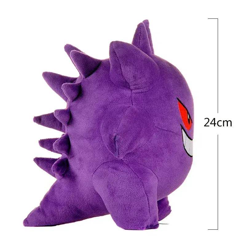 Gengar Anime Plush Toys, Pokemon Gengar Super Soft Stuffed Doll Sleeping Plushies 24 CM - Image 4