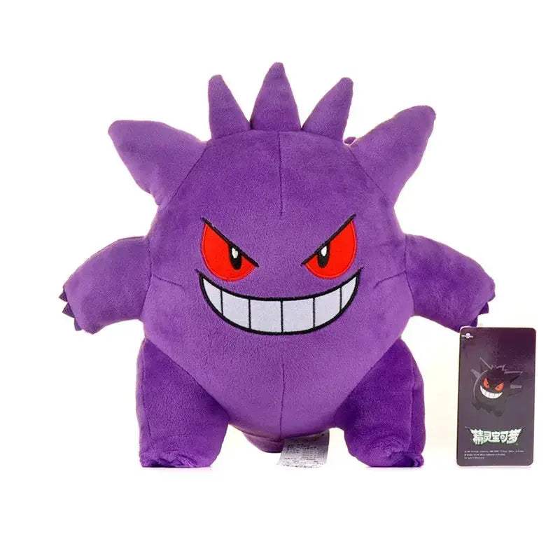 Gengar Anime Plush Toys, Pokemon Gengar Super Soft Stuffed Doll Sleeping Plushies 24 CM - Image 6