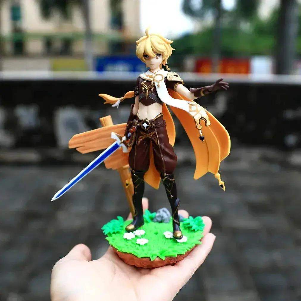Genshin Impact Barbara Figure, Lumine, Xiangling Traveler Aether Venti - Image 10