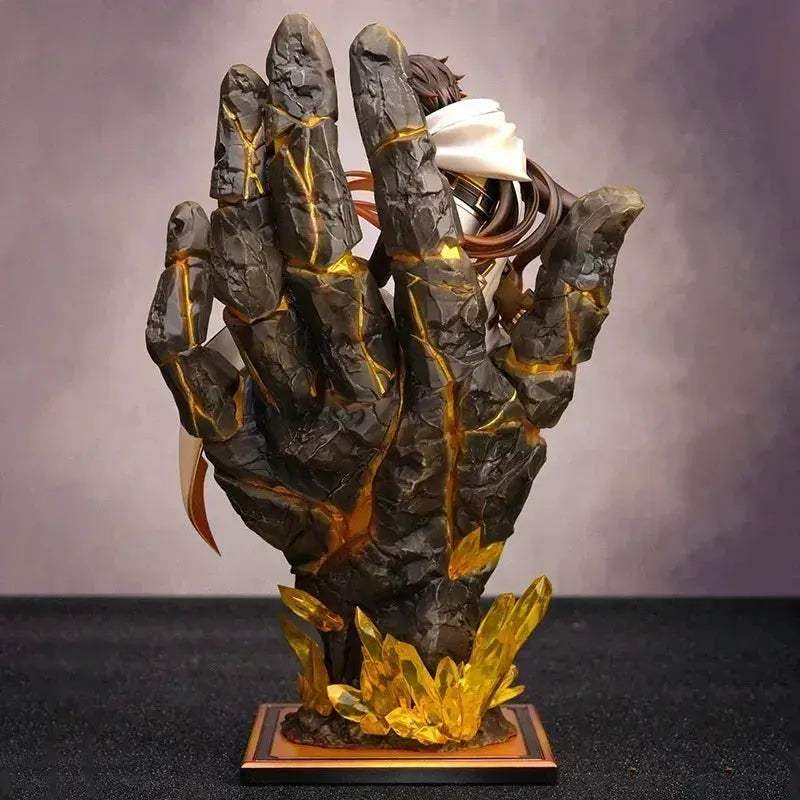 Genshin Impact Zhongli Figure PVC Statue 26cm Collectible - Image 2