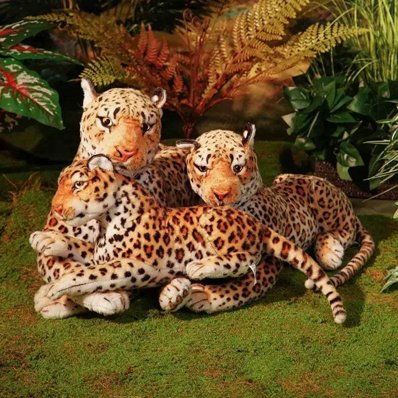 Giant 170cm Lifelike Leopard Plush Toy for Kids Room Decor - Image 5