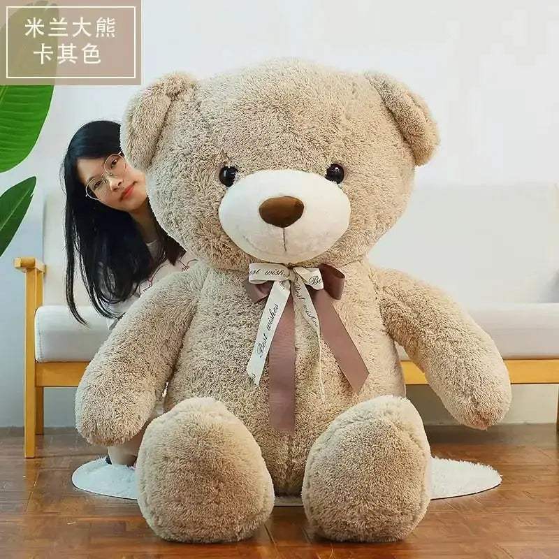Giant Teddy Bear Plush Toy Three Color Huggable Gift - Image 8
