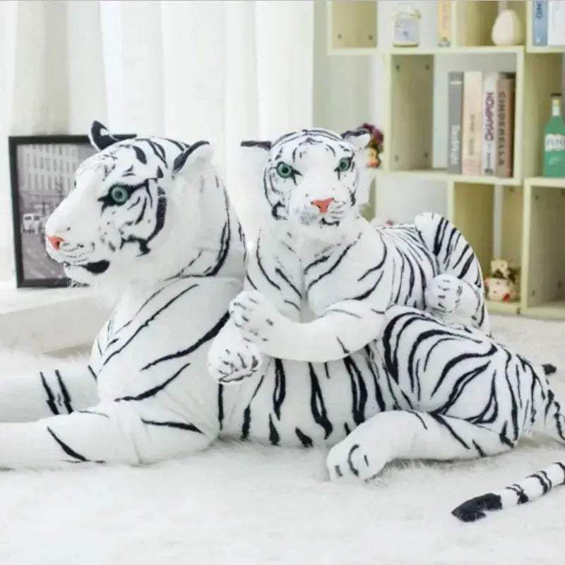 Giant White Tiger Plush Toy Pillow The Perfect Gift - Image 3