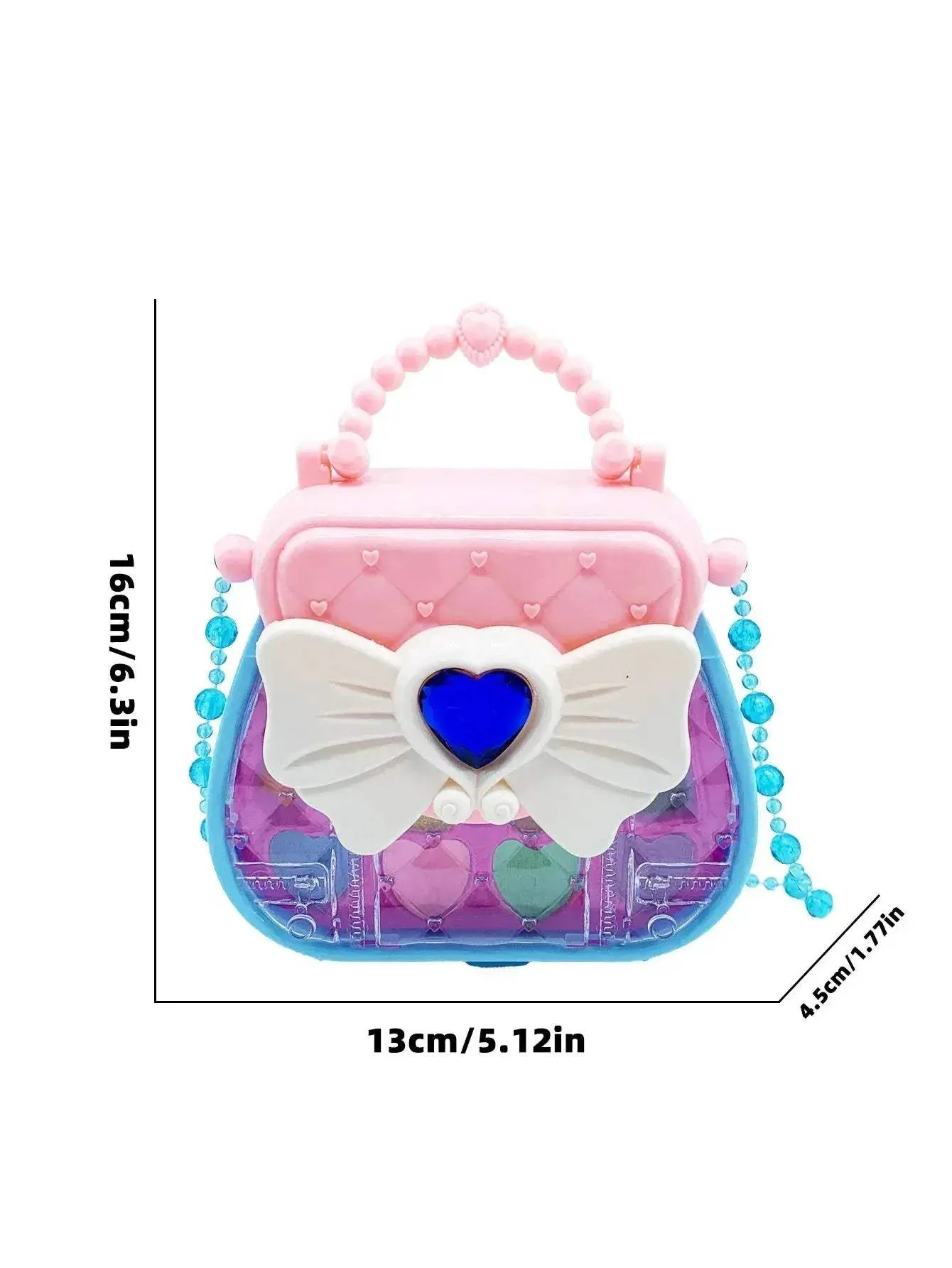 Girls Non Toxic Makeup Set Princess Cosmetic Box Gift - Image 2