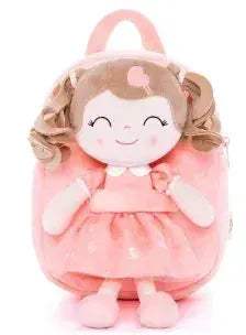 Gloveleya Plush Backpack for Baby Girls and Toddlers with Stuffed Doll Design - Image 38