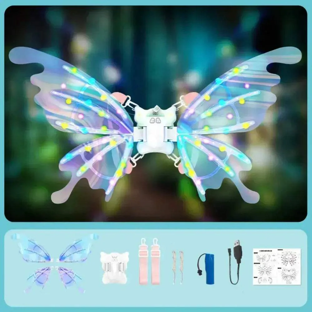 Glowing Fairy Angel Wings With Music For Cosplay Fans - Image 7