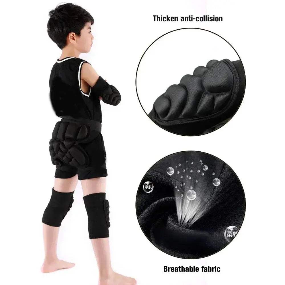 Gomoreon Thick Sponge Knee Pads Elbow Guards Protective - Image 3