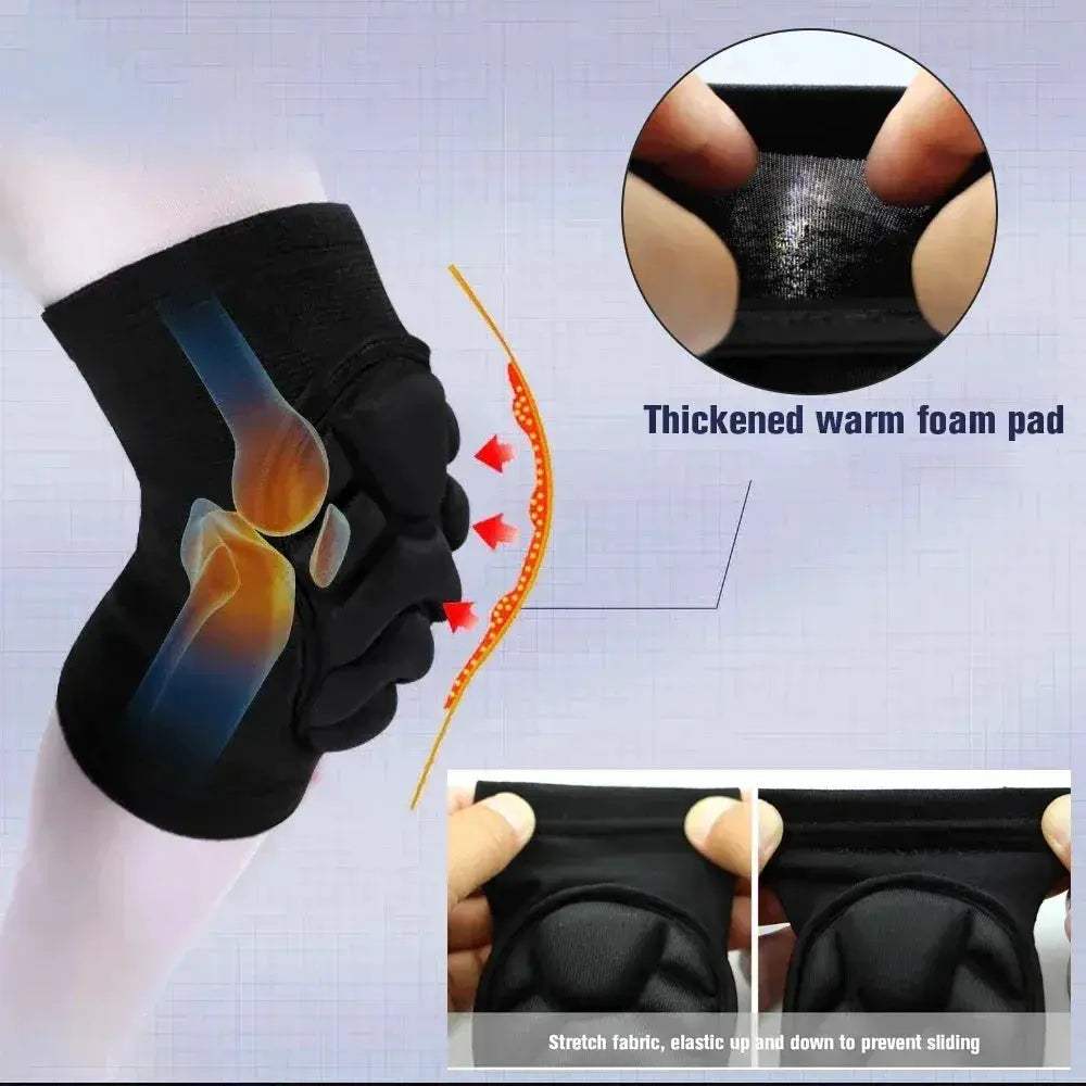 Gomoreon Thick Sponge Knee Pads Elbow Guards Protective - Image 4