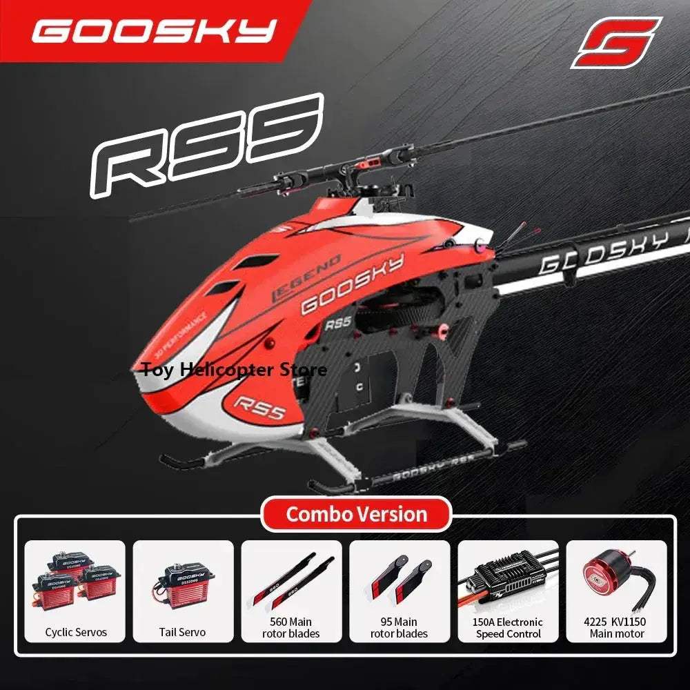 GooSky RS5 Legend 550 Class RC Helicopter Kit Flybarless Pro - Image 9