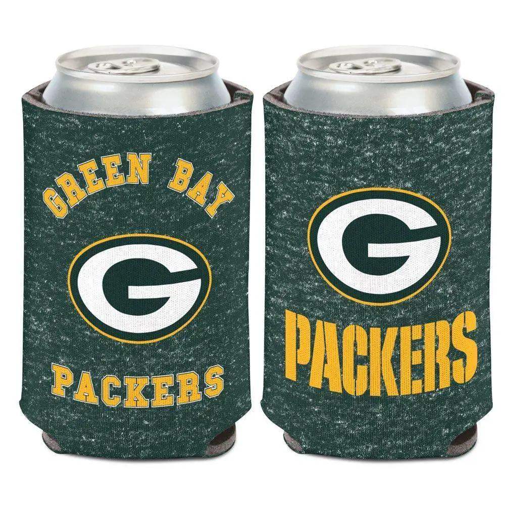 Green Bay Packers Can Cooler Heathered Wraparound 12 Oz