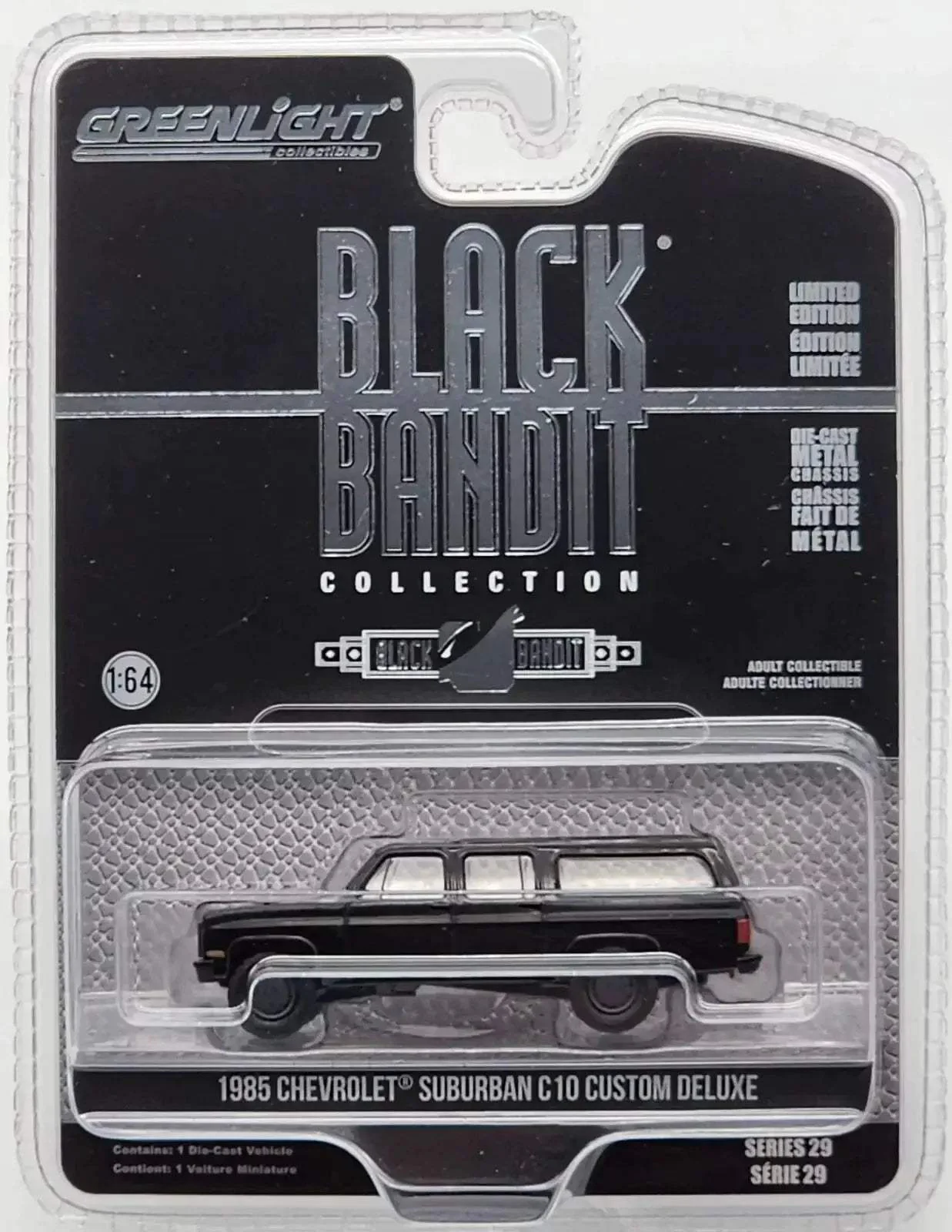 Black Bandit Chevy Suburban Diecast Deluxe Edition