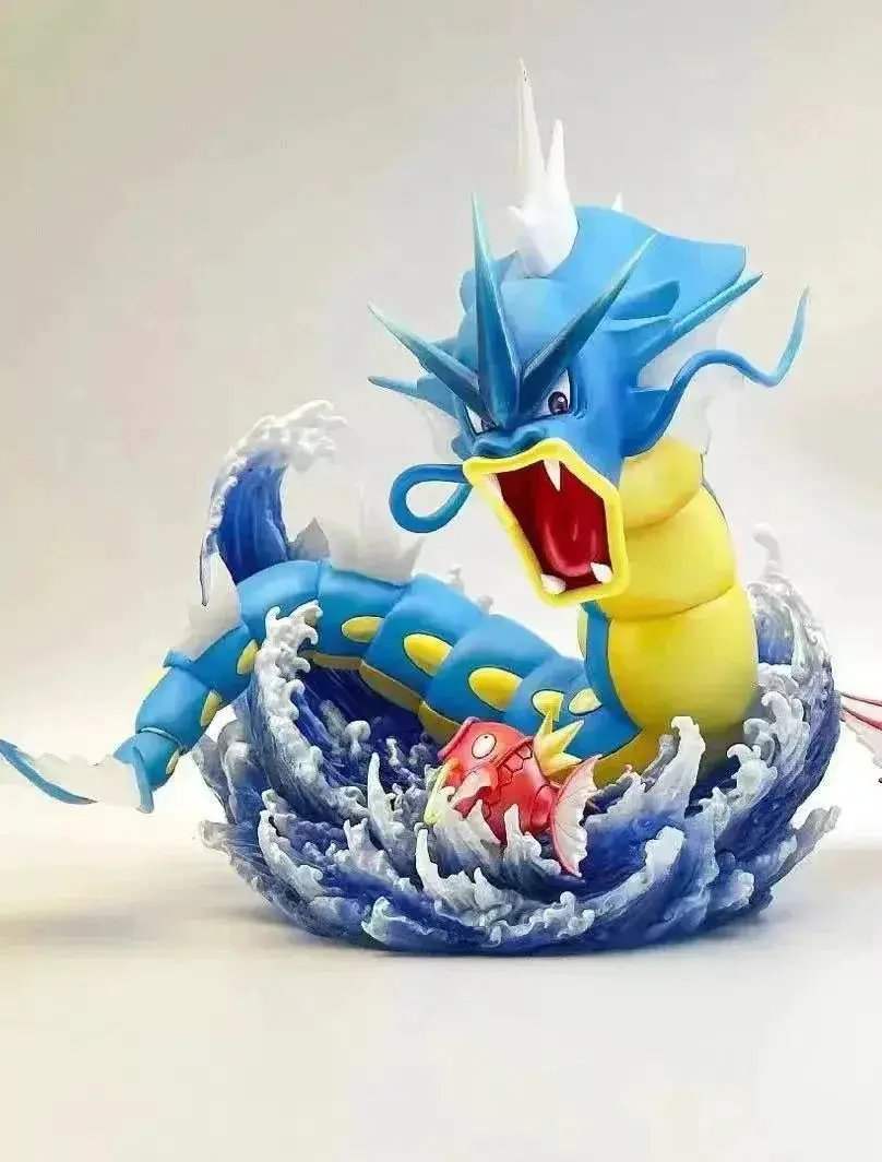 Gyarados and Red Gyarados Anime Figures, Shining Gyarados Pokemon Anime Figurines Pvc Statue Collections 16 cm - Image 3