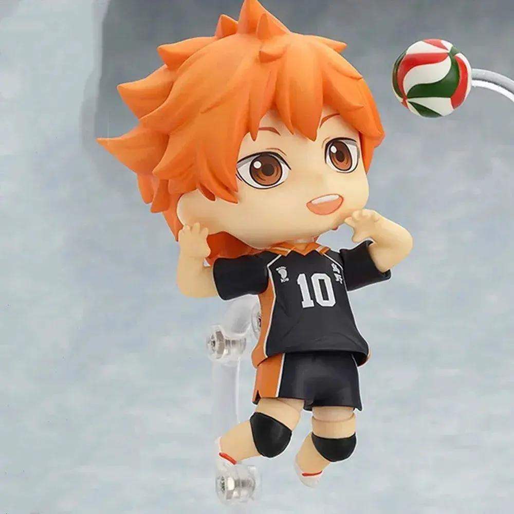 Haikyu Anime Mini Figurines, Hinata Shoyo, Kageyama Tobio, Oikawa Tooru, Kozume Kenma. Cute Kawaii Chibi Action Sport Figures 10 cm - Image 14