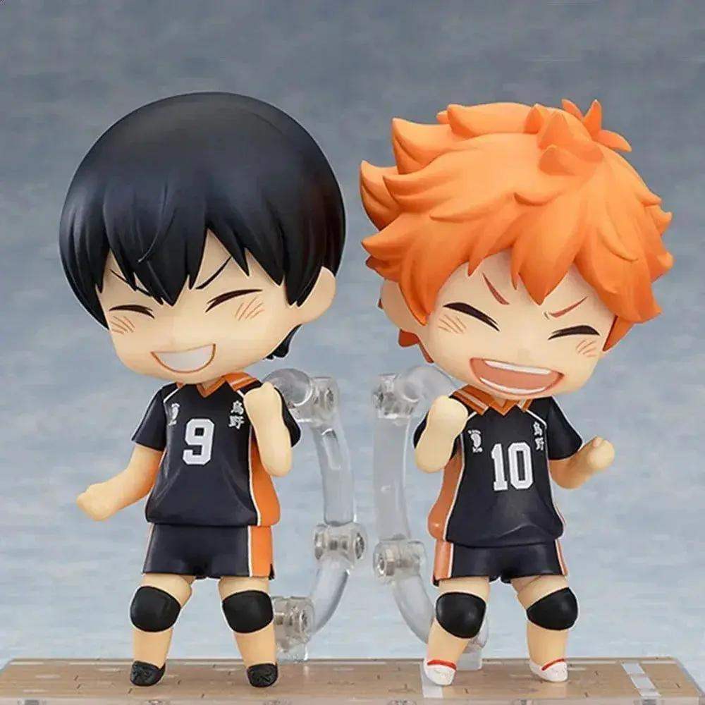 Haikyu Anime Mini Figurines, Hinata Shoyo, Kageyama Tobio, Oikawa Tooru, Kozume Kenma. Cute Kawaii Chibi Action Sport Figures 10 cm - Image 21