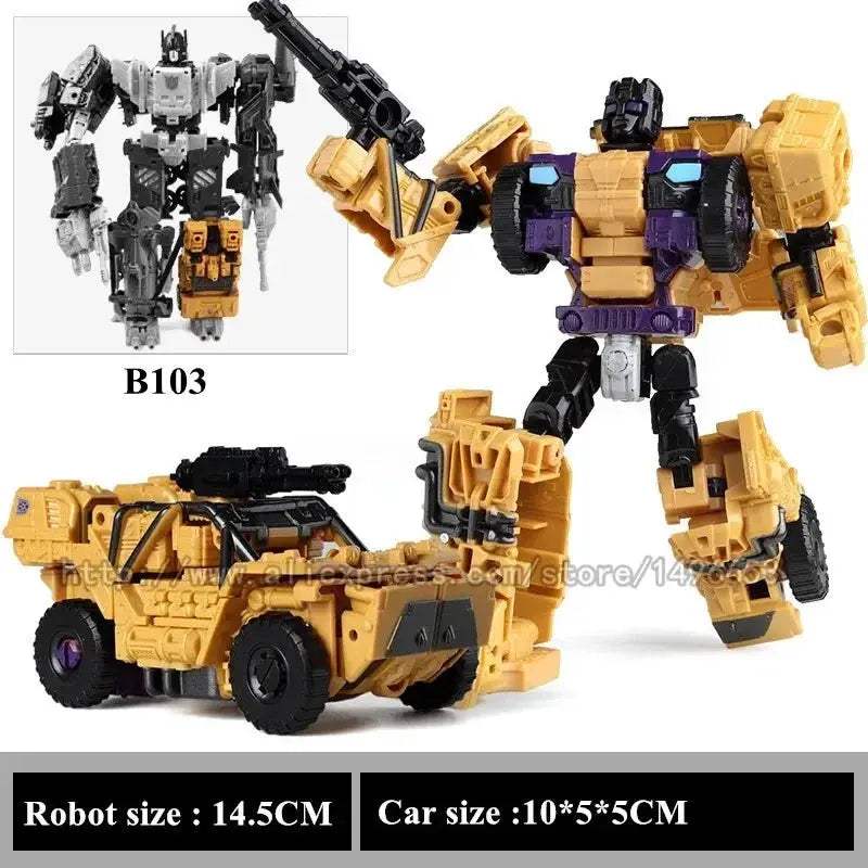 Transforming Robot Car Toy With Military Tank Mode - Image 21