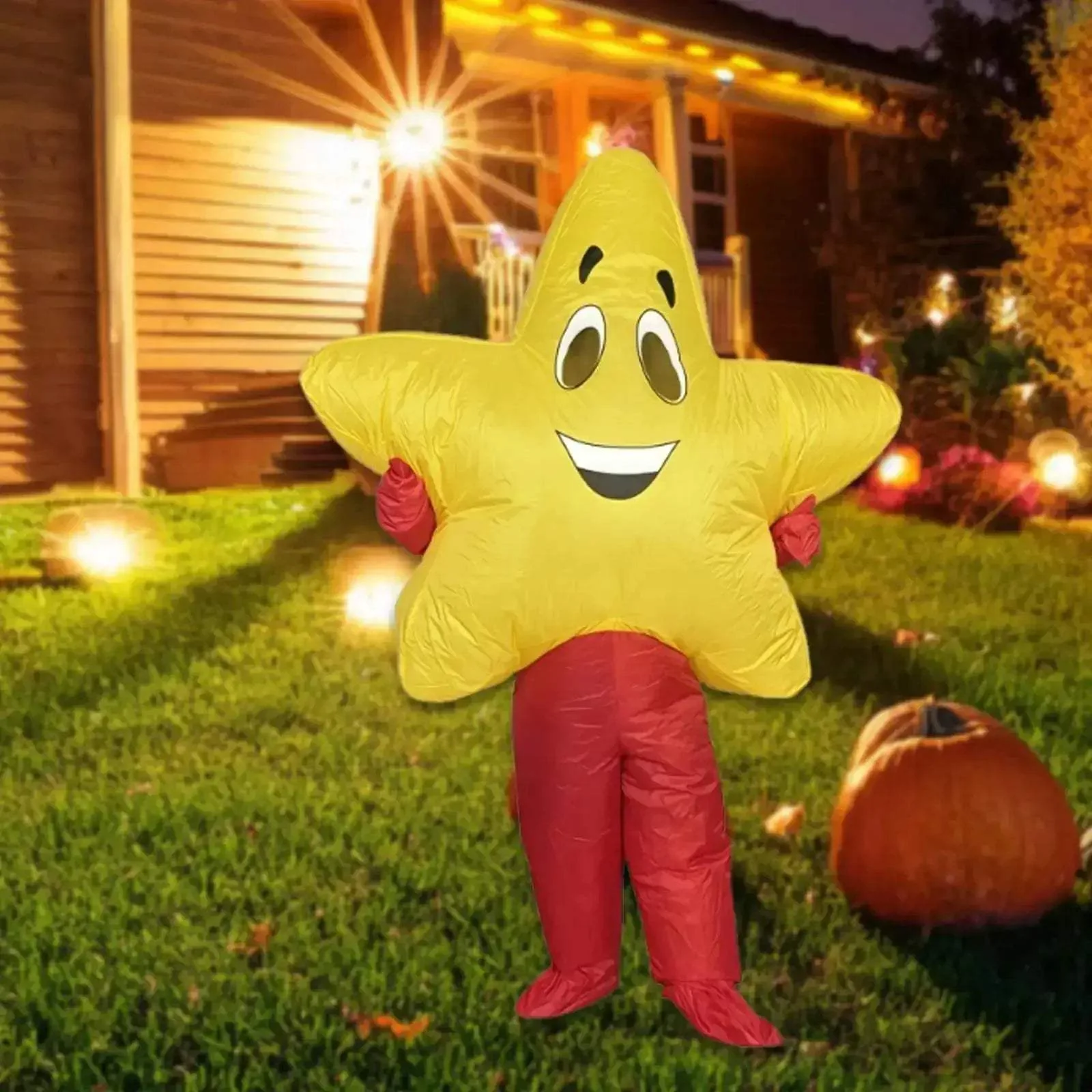 Eye Catching Inflatable Five Point Star Costume For Halloween - Image 7