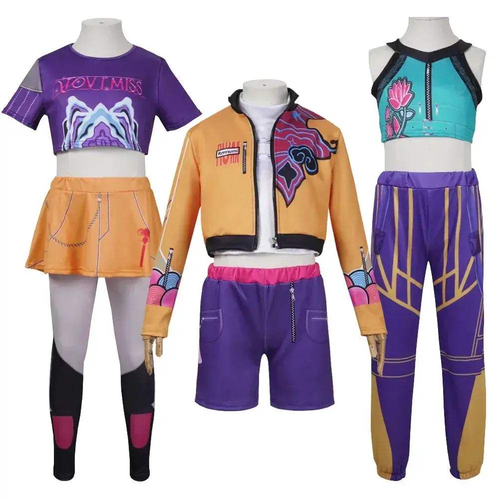 Premium Kids Cosplay Costume Set for Halloween and Anime Fans