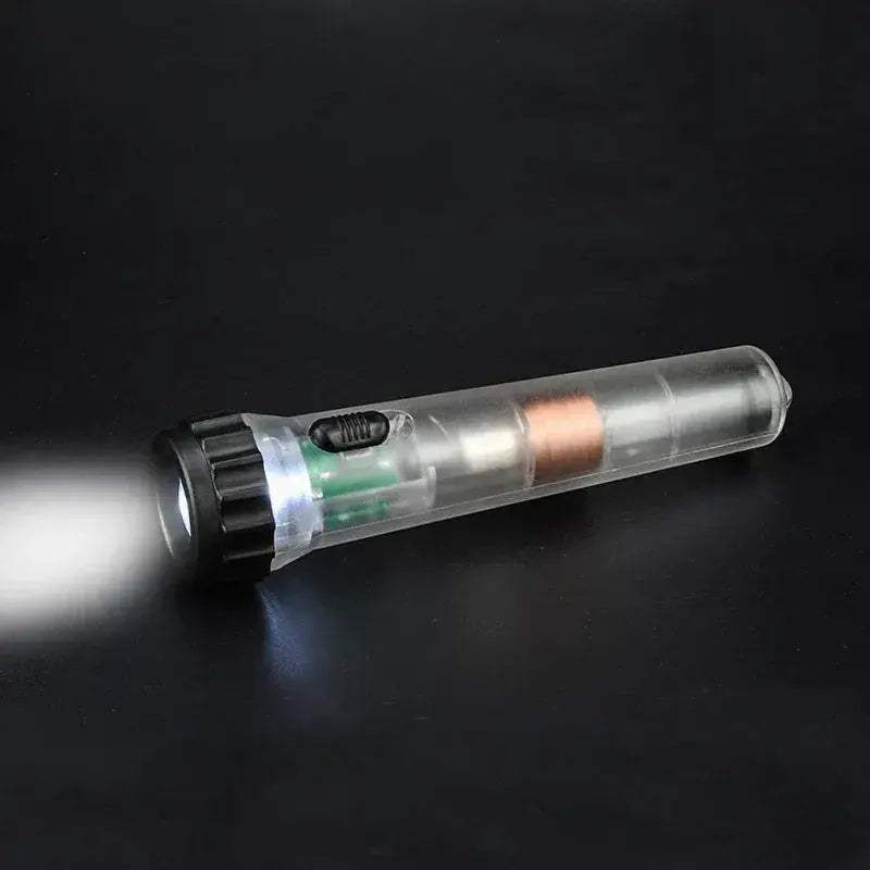 Hand Crank Flashlight Self Generating Emergency Power - Image 2