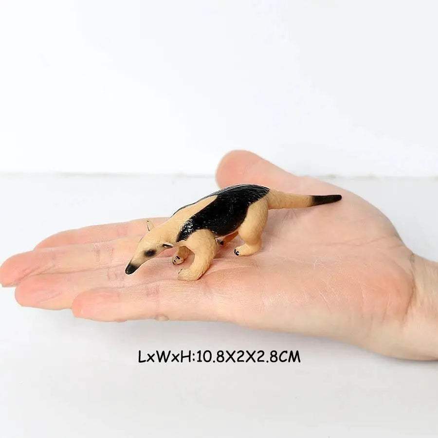 Hand Painted Forest Animal Figures Set For Collectors - Image 9