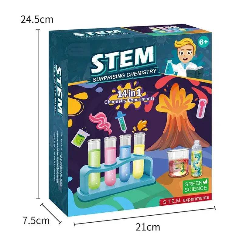 Volcanic Eruption Science Kit for Kids Hands On Learning - Image 3