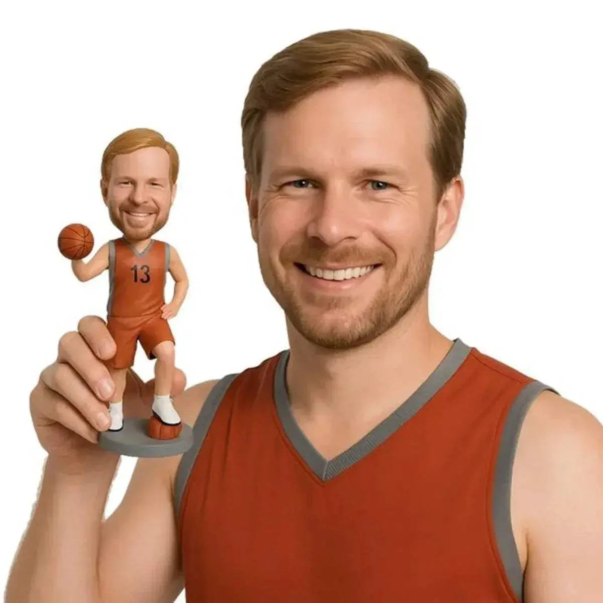 Personalized Bobblehead Clay Doll From Photo Custom Gift