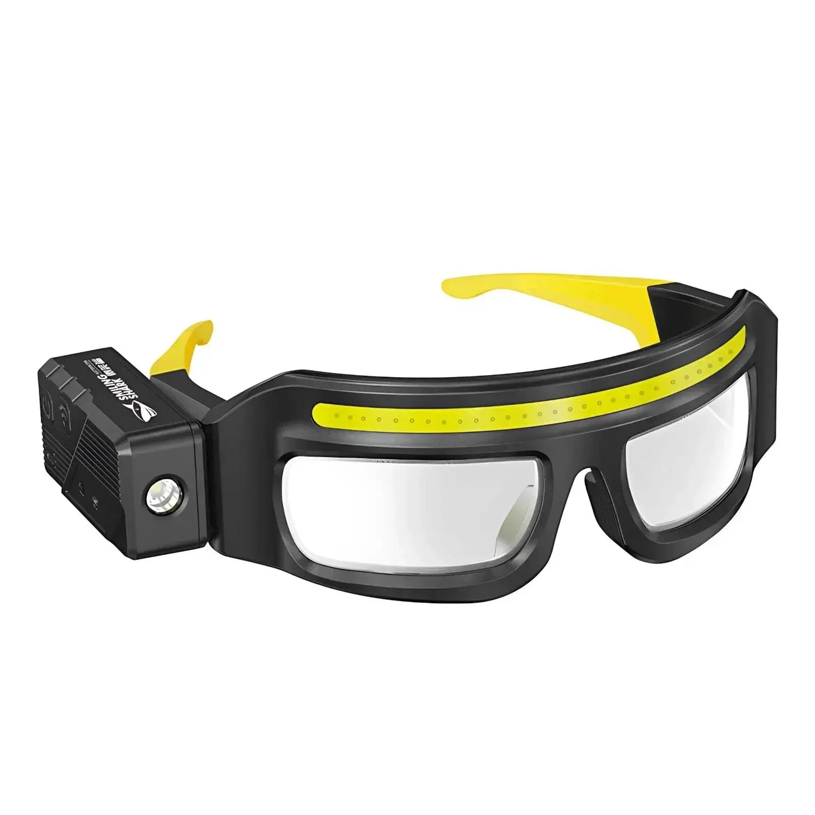 Ultra Light Hands Free Headlamp With Wave Sensor USB Rechargeable