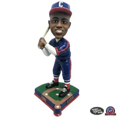 Hank Aaron Indianapolis Clowns Bobbleheads - Image 2