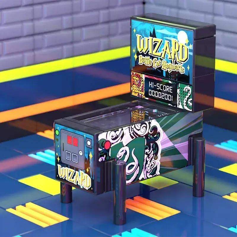 Harry Potter Pinball Arcade Machine Building Set made using LEGO parts - Image 2