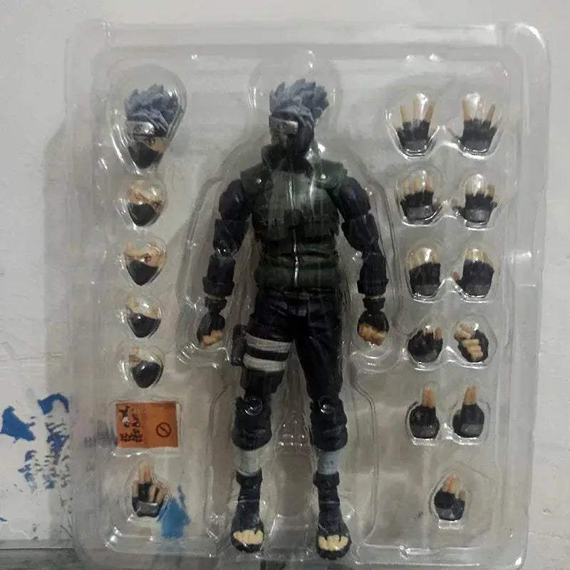 Hatake Kakashi Anime Figure, Naruto Shippuden Action Figurines SHFiguart The Hero of Sharingan 16 CM - Image 2