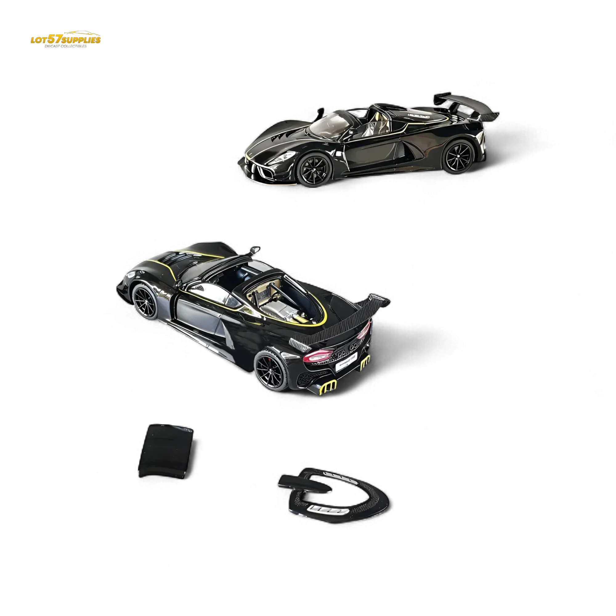 Hennessey Venom F5 Diecast Model With Magnetic Hood - Image 2