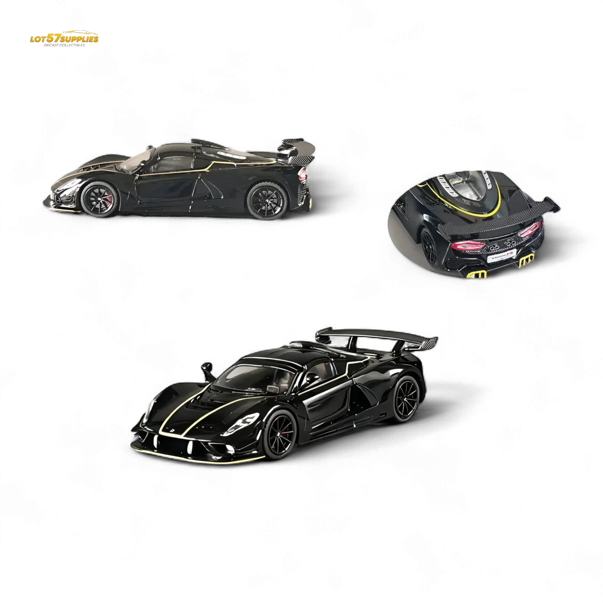 Hennessey Venom F5 Diecast Model With Magnetic Hood - Image 3