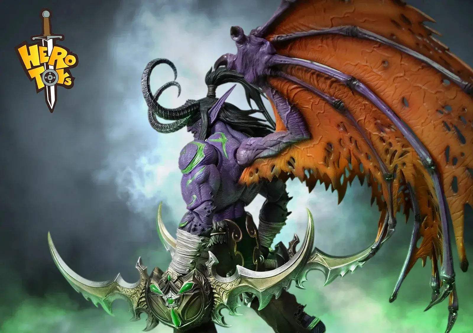 Demon Hunter Illidan 1 Tenth Scale Action Figure Collectible - Image 3