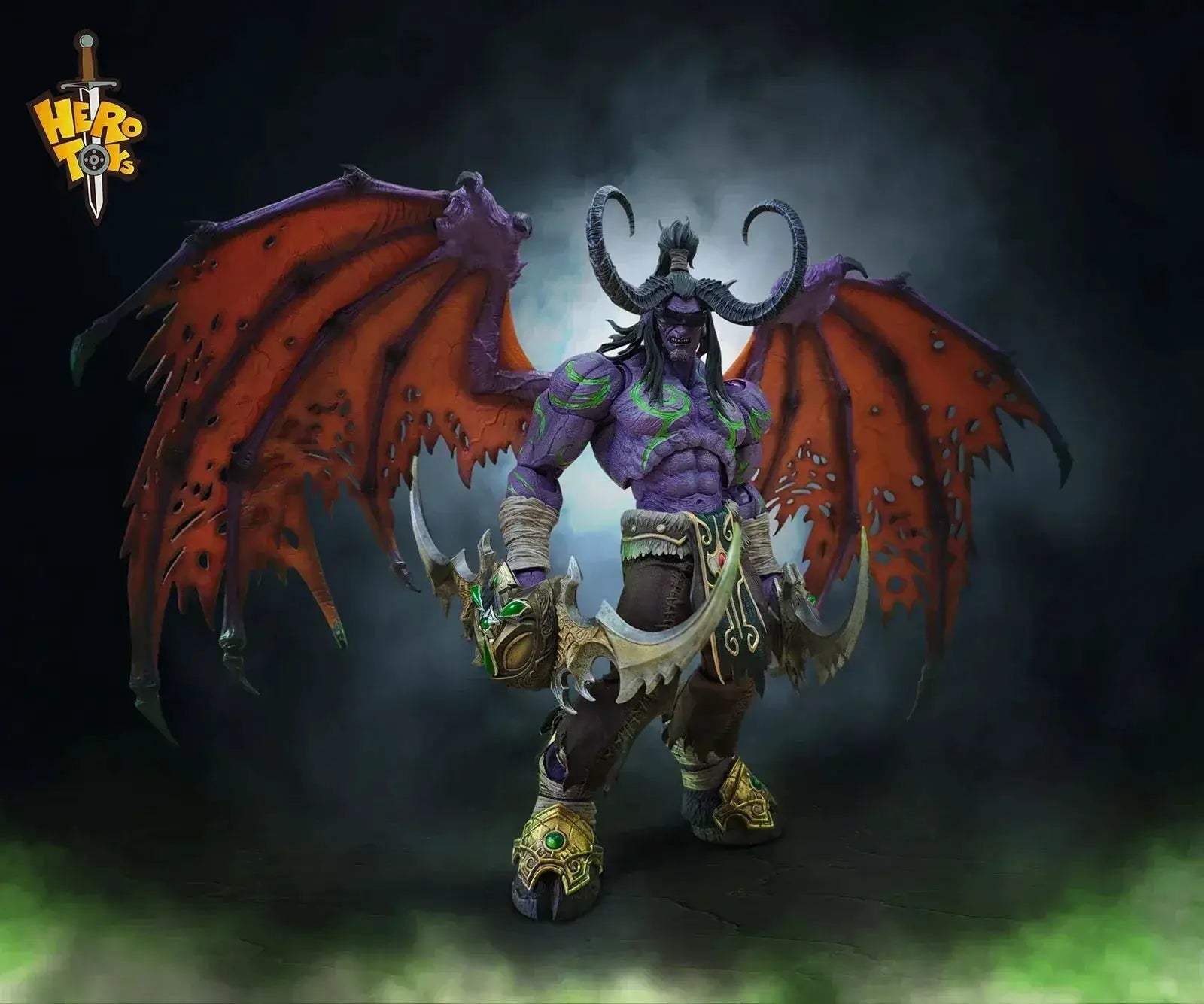 Demon Hunter Illidan 1 Tenth Scale Action Figure Collectible - Image 4