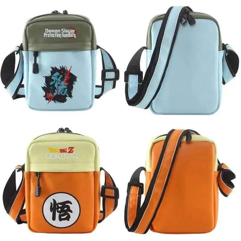 High-Capacity Multifunction Casual Shoulder Bag Apparel: Anime Dragon Ball, Demon Slayer, One Piece, Naruto, Attack on Titan - Image 4