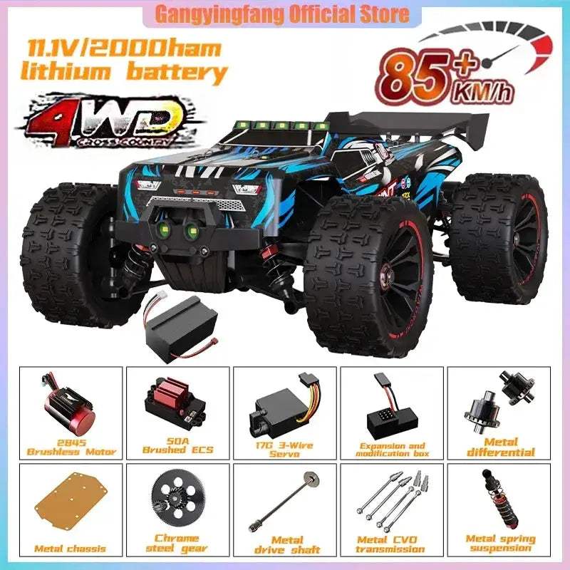 High Speed Brushless 4WD RC Car Off Road Drift Ready - Image 12